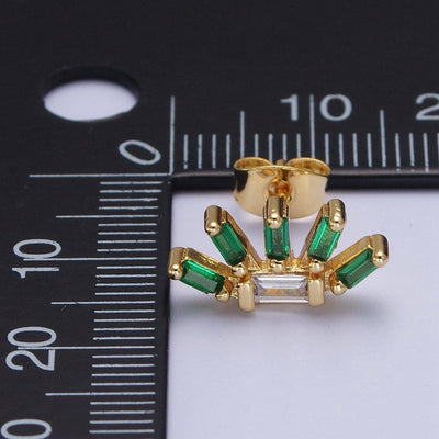 Jewelry24K Gold Flora Stud Earrings