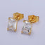 Jewelry24K Gold Kim Stud Earrings