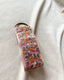 KeychainsDitsy Floral in Blue/Pink Fabric Keychain