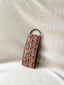 KeychainsDitsy Floral in Green Fabric Keychain