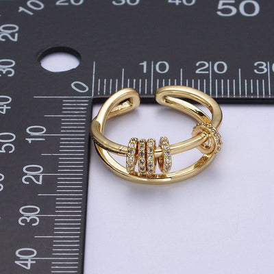 JewelryDouble Micro Paved Ring
