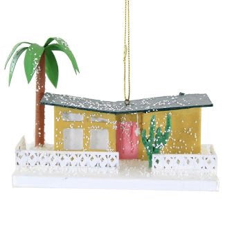 Palm Springs House Ornament - Meraki Co.