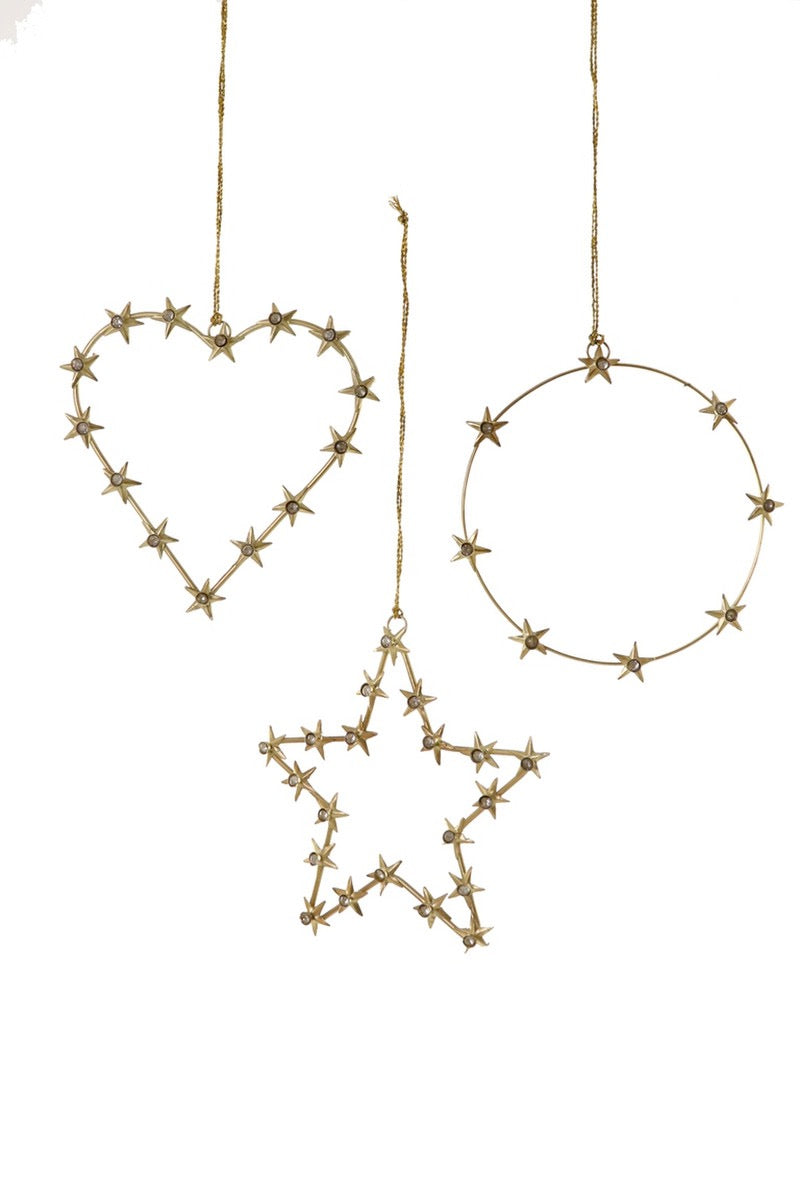 Star Studded Ornaments - Meraki Co.