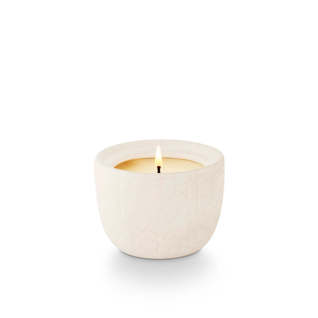 CandleAutumn Chestnut Ceramic Acorn Candle