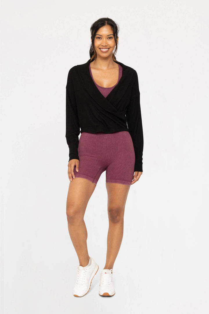 cardiganBallet Plié Wrap Top