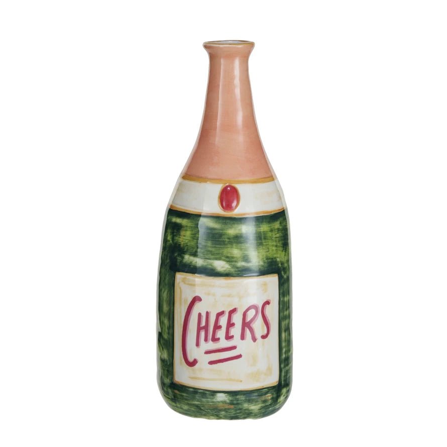 VaseChampagne Bottle Shaped Vase