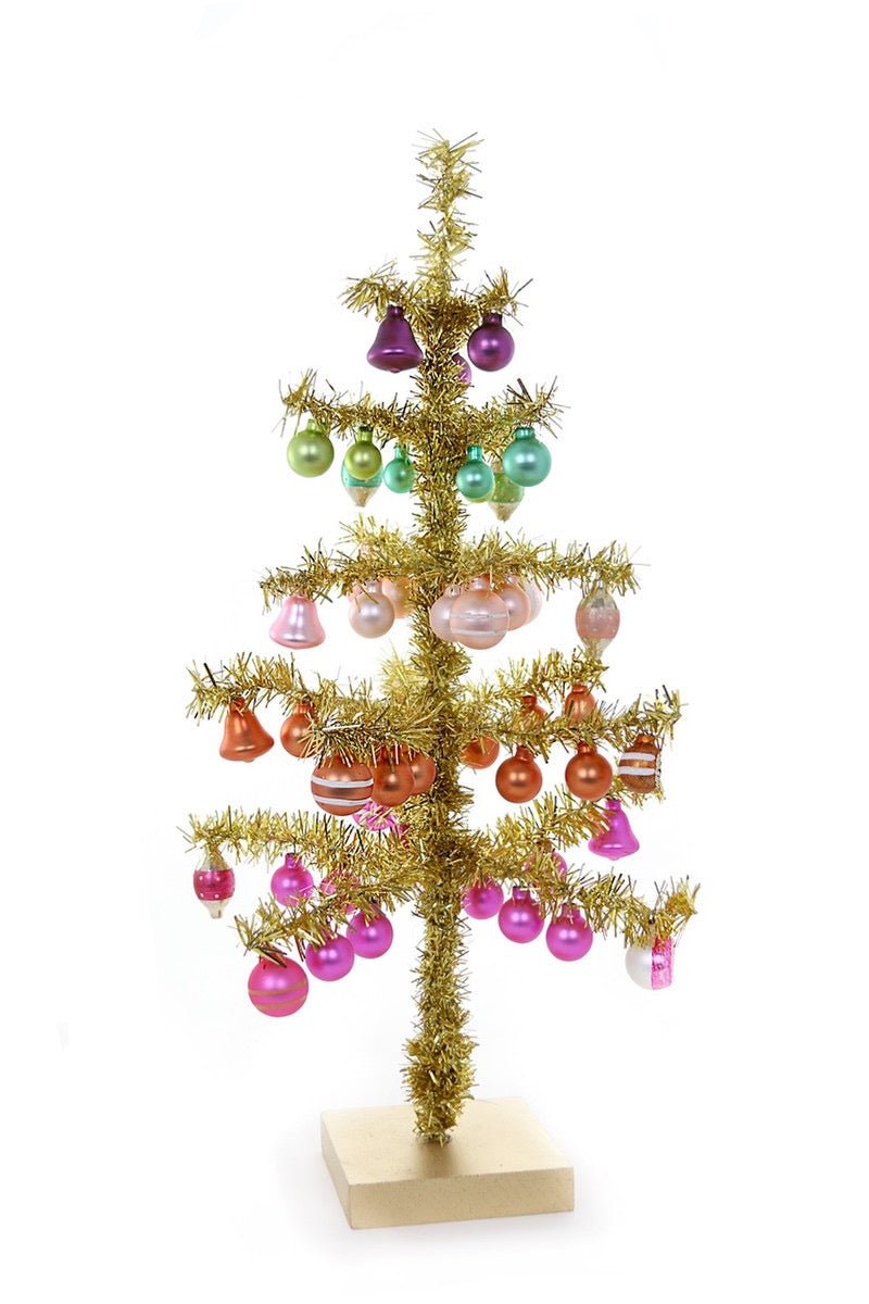 Holiday DecorDecorated Tinsel Tree