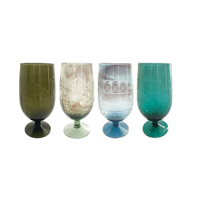 DrinkwareEtched Recycled Drinking Glasses