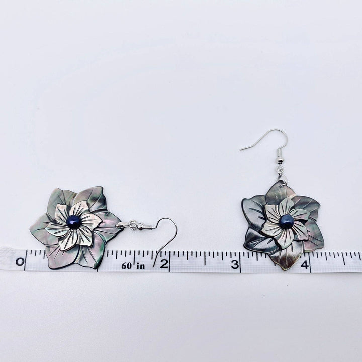 JewelryFlower Power Shell Earrings