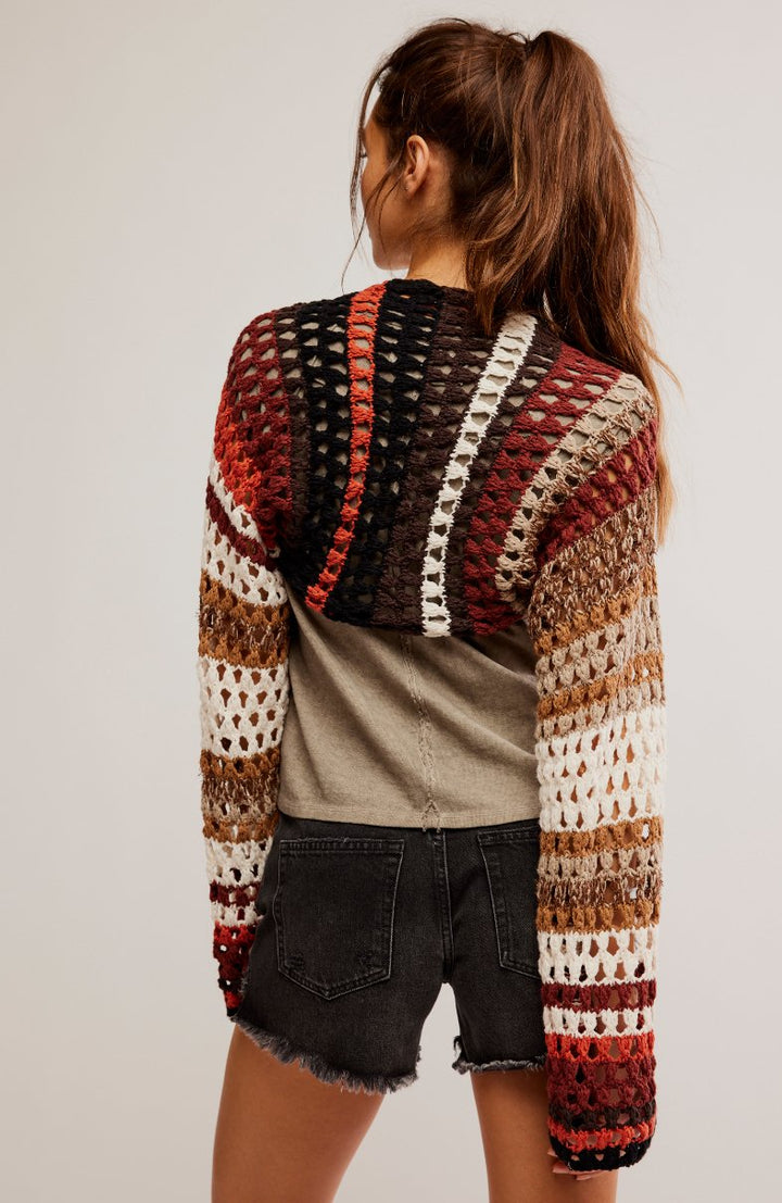 Free People SweaterGia Crochet Shrug | Free People