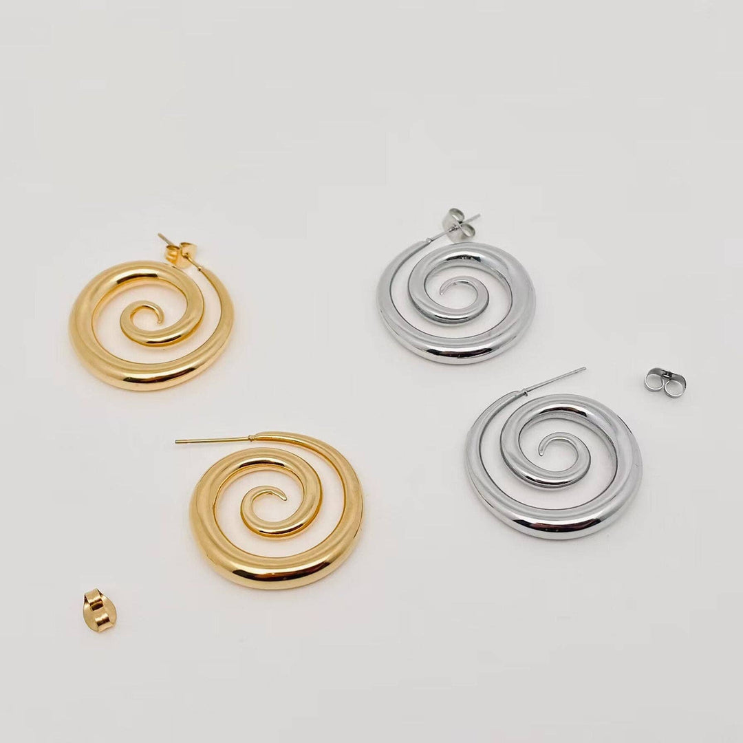 EarringsGold Smoke on the Water Earrings