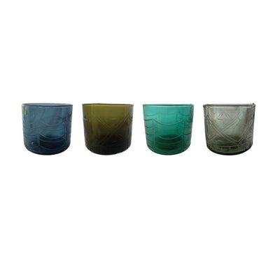 Candle HolderHand-Blown Recycled Votives