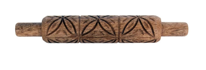 rolling pinHand - Carved Mango Wood Rolling Pin