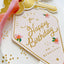 CardsHappy Birthday Party Key Tag Card with Silk Ribbon Tie