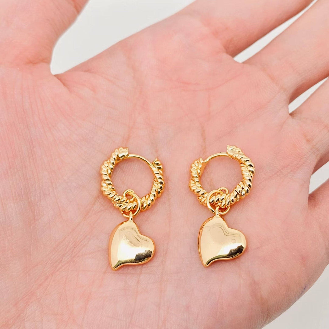 JewelryHeart & Soul Huggie Earring