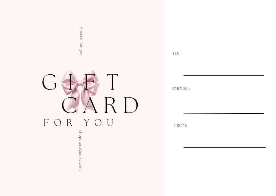 Gift CardMeraki Co. Gift Card