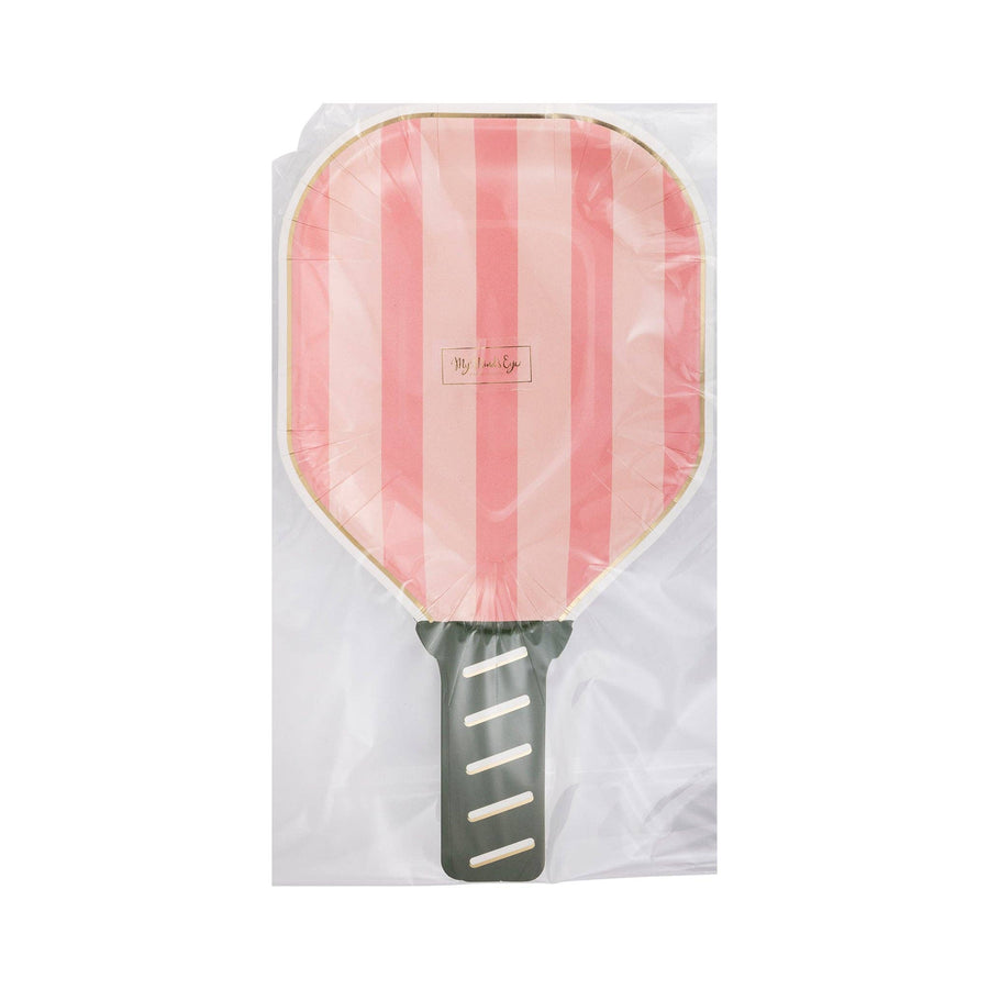 Paper PlatesPink Paddle Plate