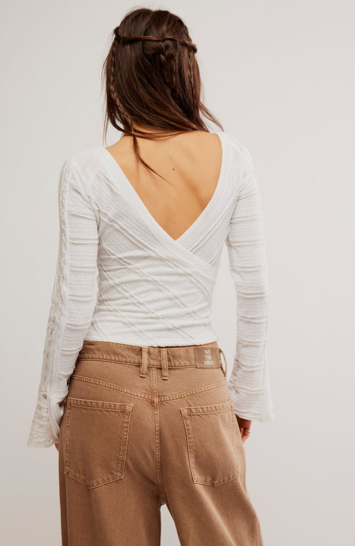 Free People TopROCKY LONG SLEEVE