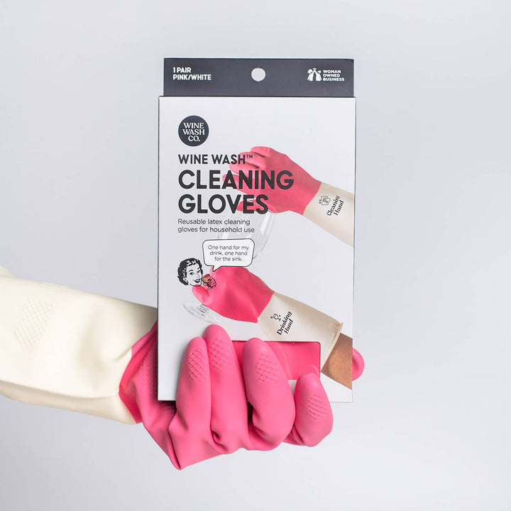 kitchenScrubbly™ Reusable Cleaning Gloves Pink