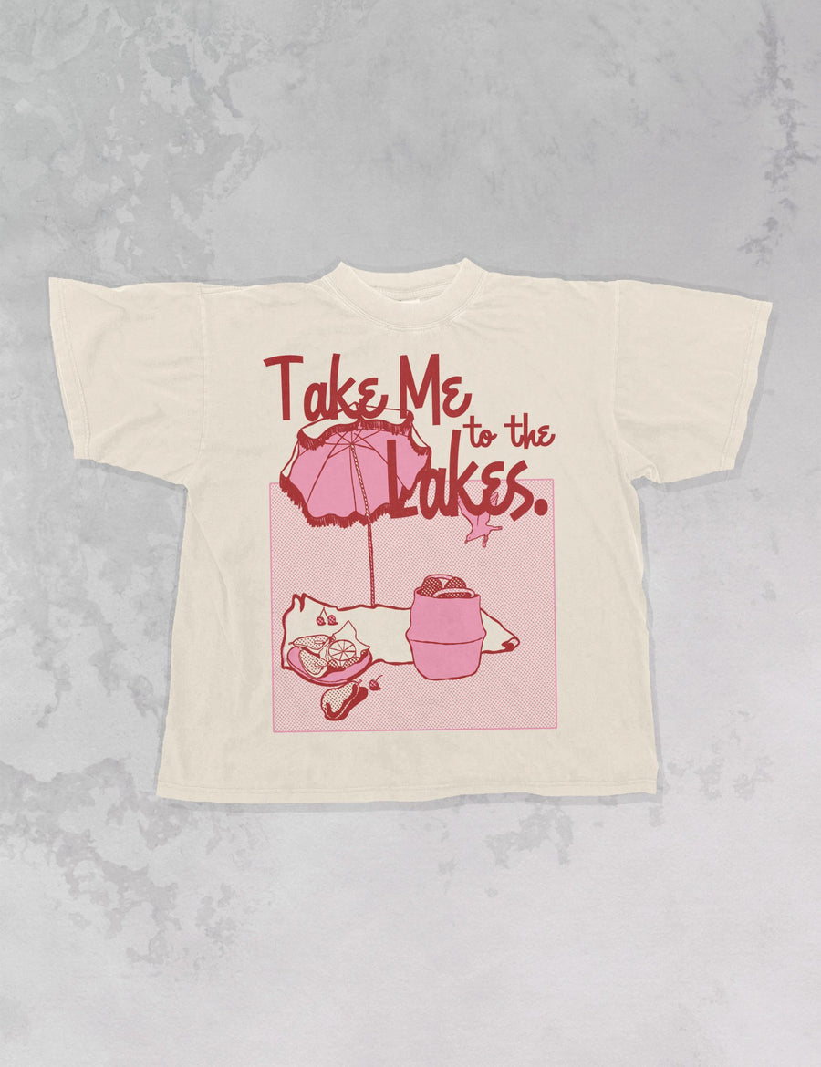 T - ShirtTake Me to the Lakes Oversized Tee