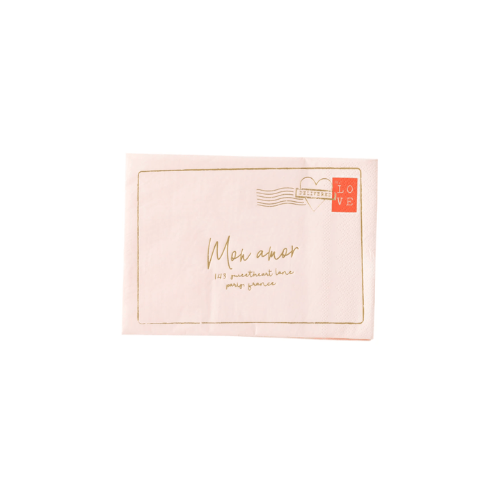 NapkinsValentine Love Shaped Napkin