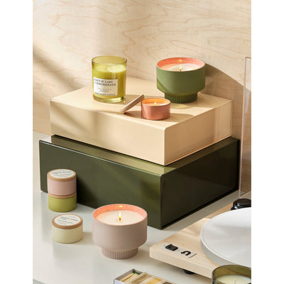 jar candleVerde Tin with Cork Lid