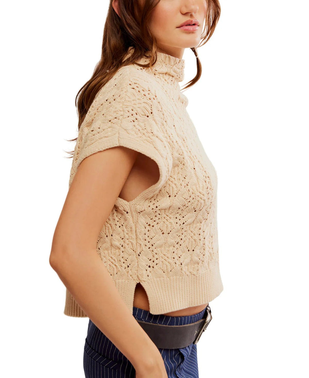 SweaterVICKIE MOCK NECK SWEATER