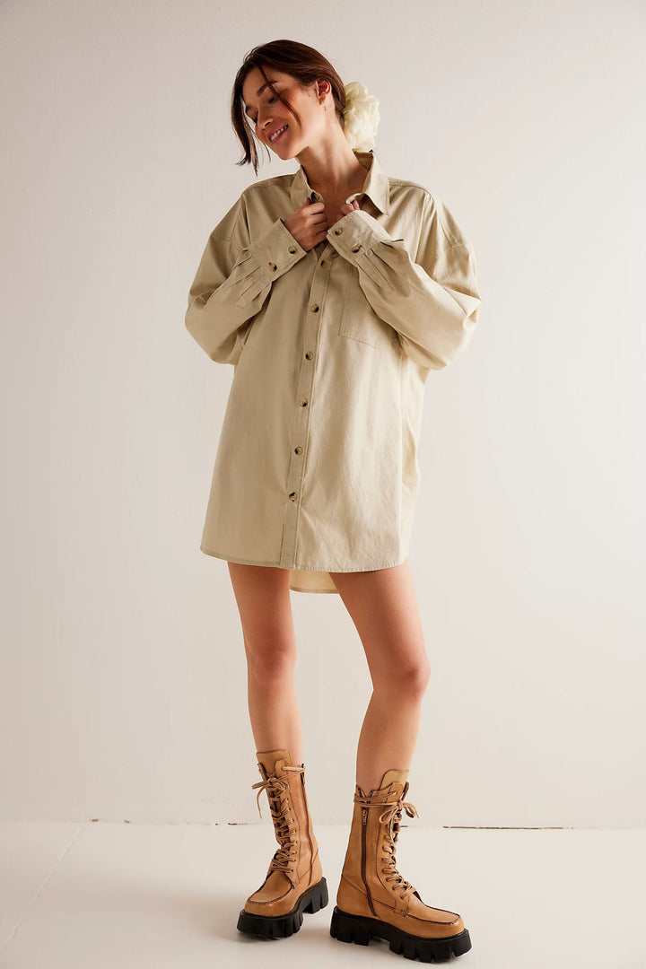 Free People Long SleeveWe The Freddie Shirt