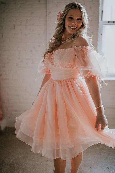 Mini DressAurora Pink Powder Dress