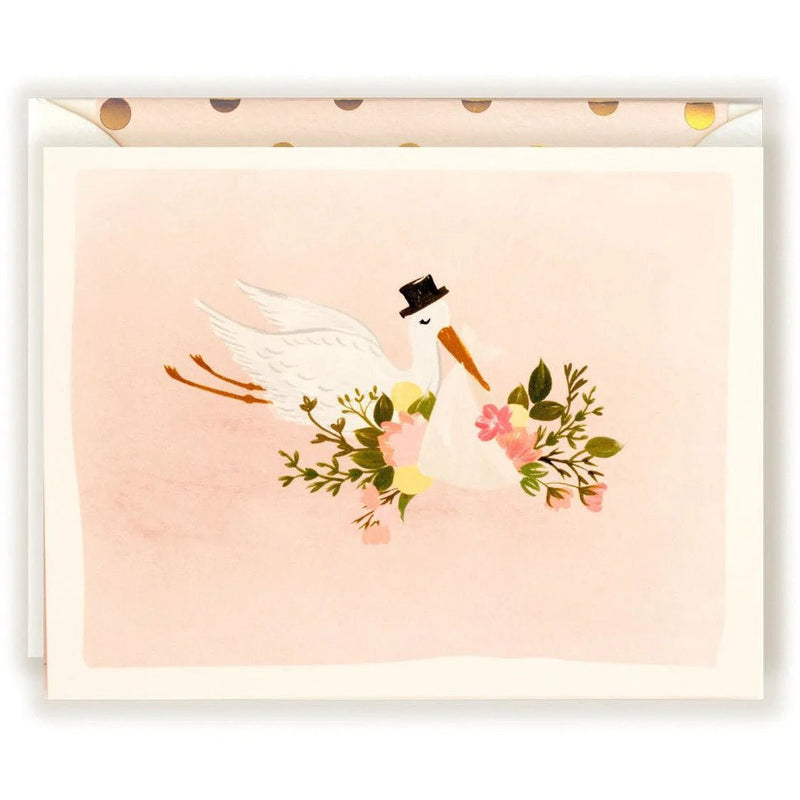 Baby CardBaby Stork Card