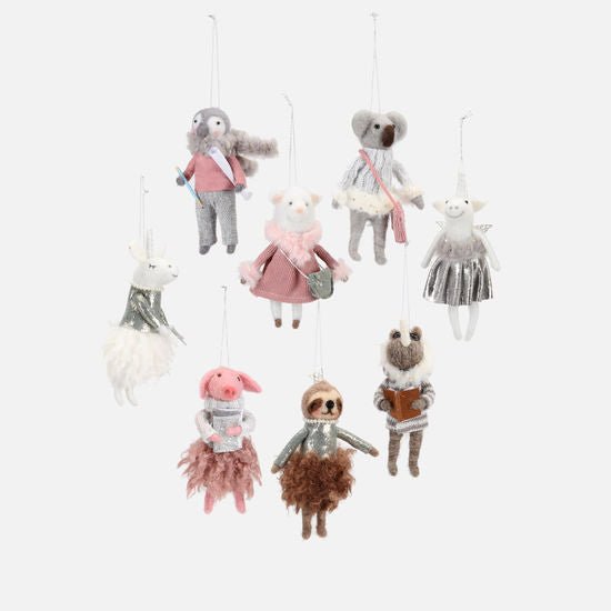 Christmas OrnamentBallerina Animal Ornament