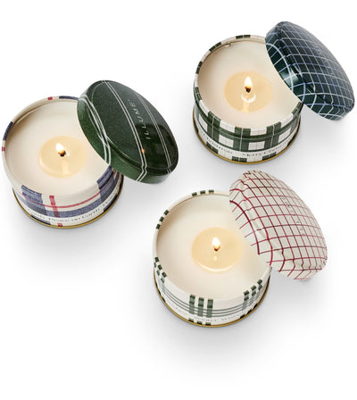 Candle SetBalsam & Cedar Noble Holiday Tin Trio Gift Set