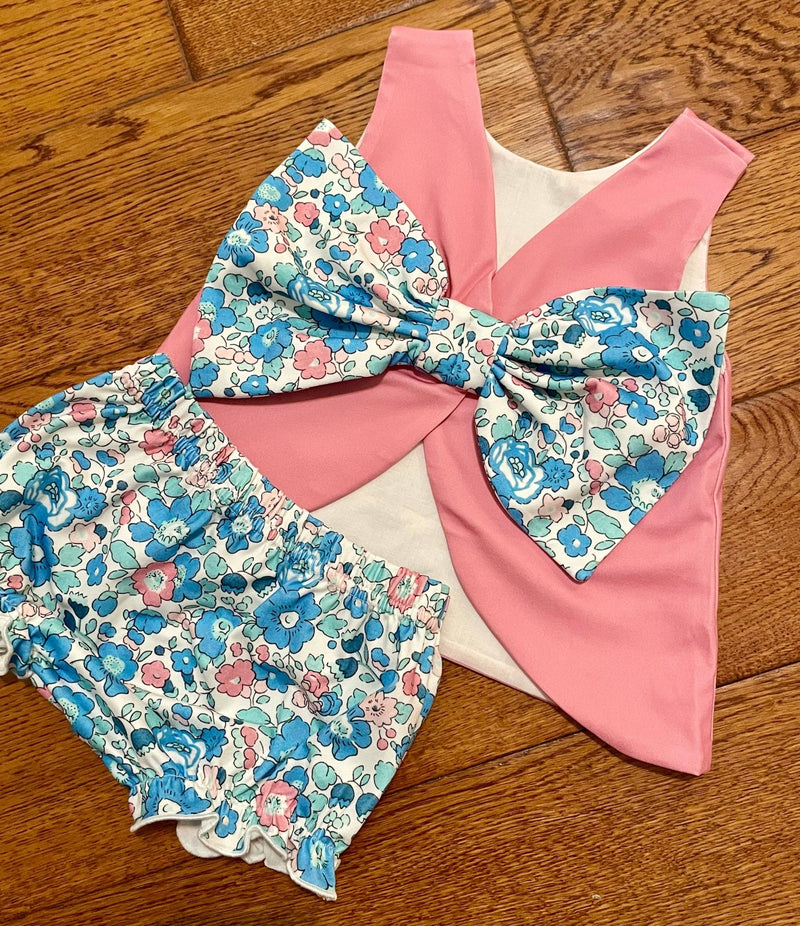 LittlesBetsy Bow Back Two Piece