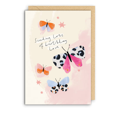 Greeting & Note CardsButterflies in The Air Card