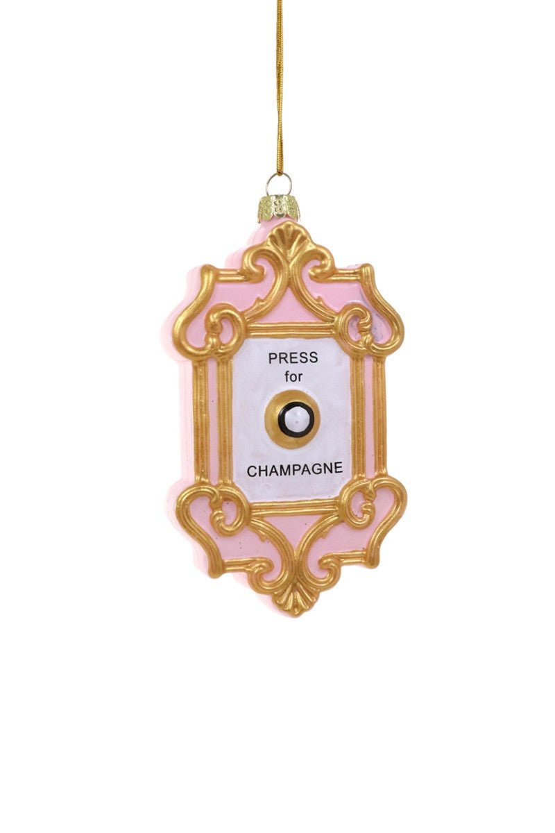 Holiday OrnamentsChampagne Button Ornament