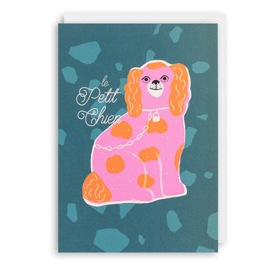 Greeting & Note CardsClassy Le Petit Chien Birthday Card