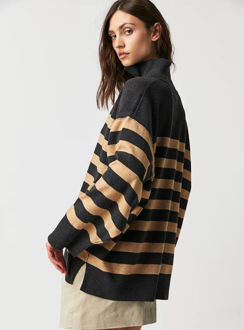 SweaterCoastal Stripe Pullover
