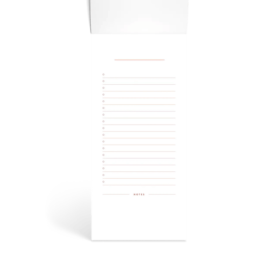 NotepadColorblock Set of 3 List Notepads