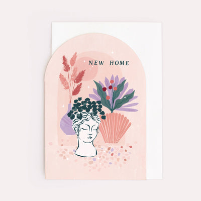 CardsDried Flowers New Home Card | Housewarming Card | New House