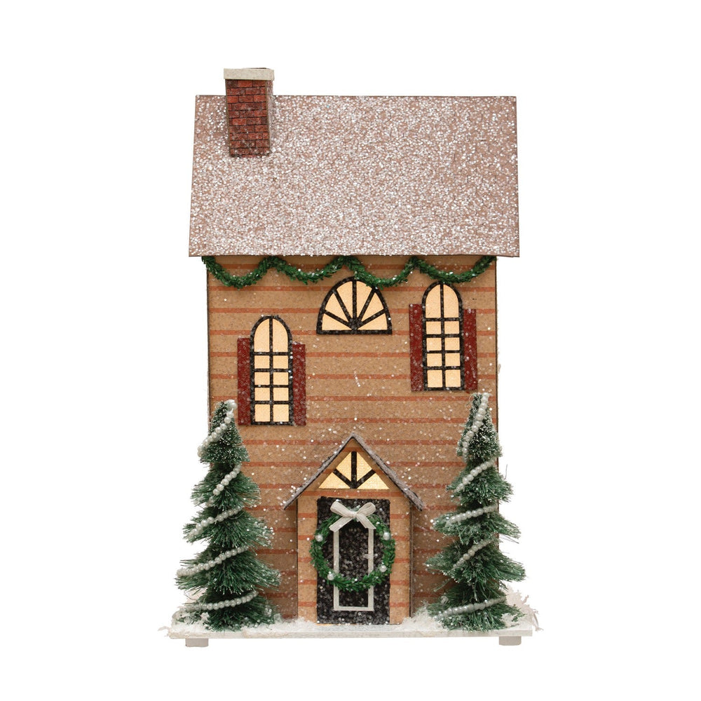 Holiday DecorGingerbread Holiday Paper House