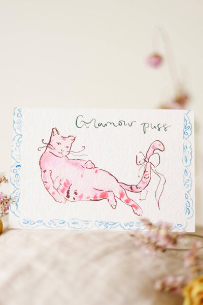 Birthday CardGlamour puss Card