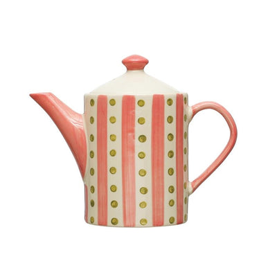 tea potHand-painted Stoneware Teapot