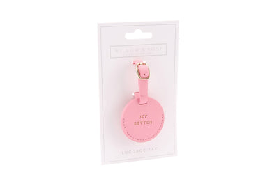 Luggage TagJet Setter Candy Pink Luggage Tag