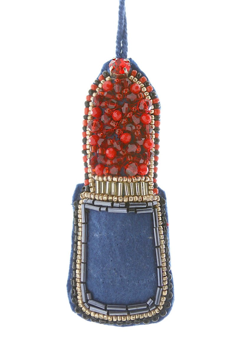 Holiday OrnamentsJeweled Lipstick Ornament