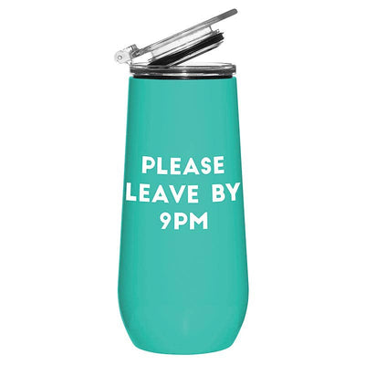 Leave By 9 12oz Tumbler