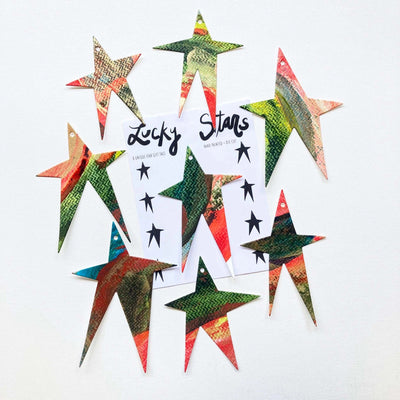 CardsLucky Stars Christmas Gift Tags
