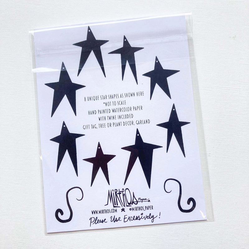 CardsLucky Stars Christmas Gift Tags