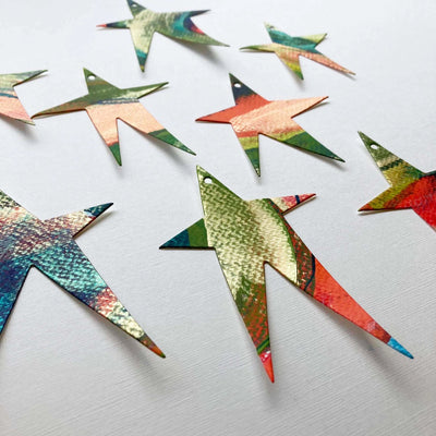 CardsLucky Stars Christmas Gift Tags