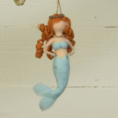 Christmas OrnamentMermaid Blue Ornament