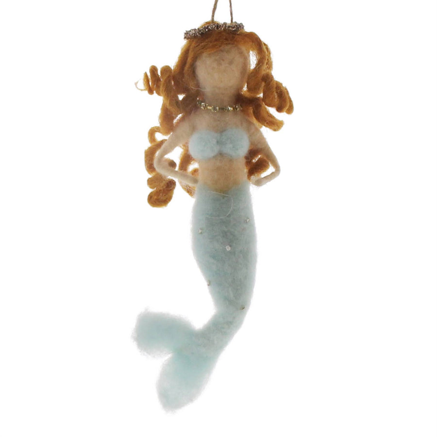 Christmas OrnamentMermaid Blue Ornament